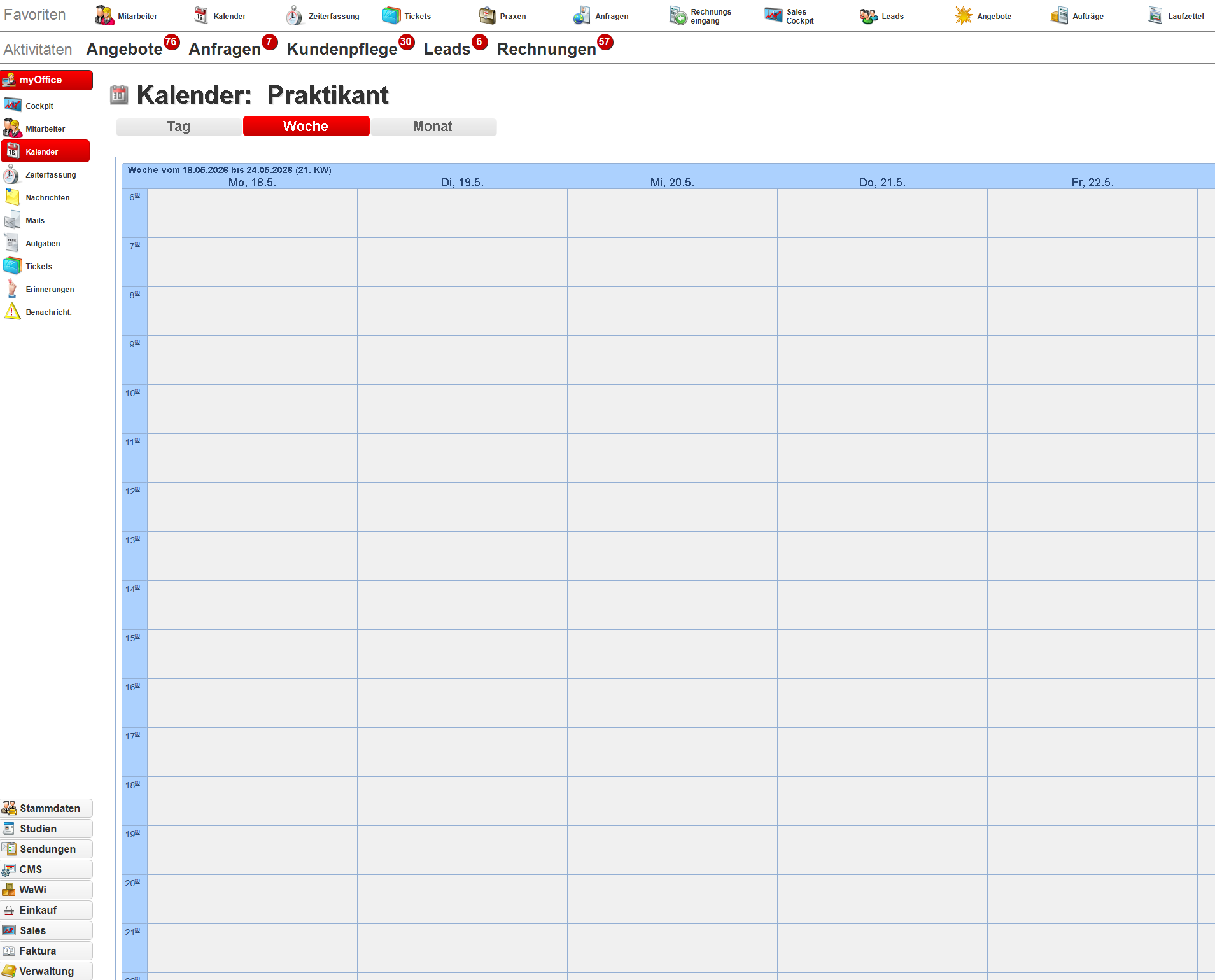 IntraBase CRM und ERP Übersicht